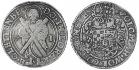 Hohnstein
Volkmar Wolfgang, 1562-1580
Ausbeutetaler 1571. schön/sehr schön. Davenport. 9313. Müseler 31/57a.