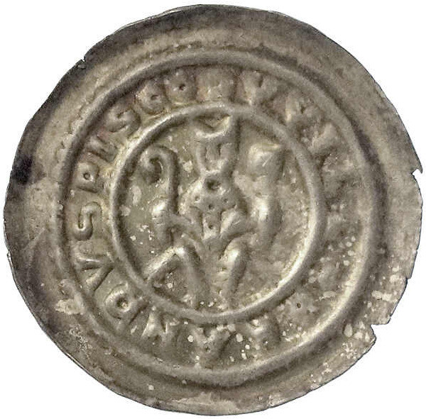 Magdeburg-Erzbistum
Wilbrand von Käfernburg, 1235-1254
Brakteat um 1240. VVILL...