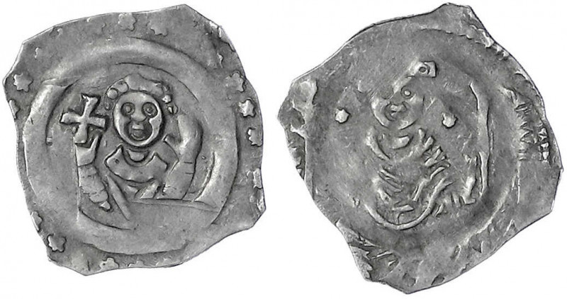 Regensburg-herzogliche Münzstätte
Ludwig I., 1183-1231
Pfennig o.J.(um 1225). ...