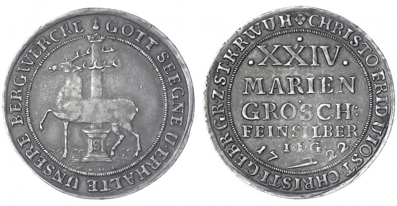 Stolberg-Stolberg
Christoph Friedrich und Jost Christian, 1704-1738
24 Marieng...