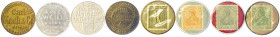 Mainz
4 X Briefmarkenkapselgeld: Carl Koch & Co., J. Schmidt Dampfmühle, Mainzer Aktienbier, Baumwollwaren Weill. sehr schön bis vorzüglich