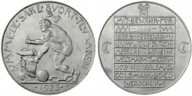 Werdohl
Colsmann & Co
0,20 Goldmark 1923 Aluminium. Eingepunzt 100 g. vorzüglich. Funck 644.1a. Menzel 13969.1.