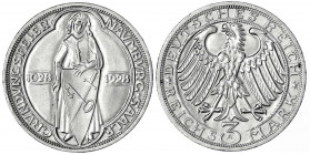 Gedenkmünzen
3 Reichsmark Naumburg/Saale
1928 A. vorzüglich/Stempelglanz. Jaeger 333.