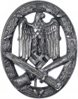 Deutschland
Drittes Reich, 1933-1945
Allgemeines Sturmabzeichen, Zink Hohlprägung ohne Herstellerangabe. sehr schön/vorzüglich. Niemann 7.06.05.