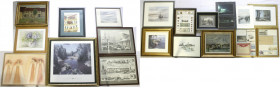 Bilder
20 gerahmte Bilder. Gemälde, Drucke, Zeichnungen. U.a. ein Gemälde "Brücke mit Dampfschiff", signiert KPS. unterschiedlich erhalten