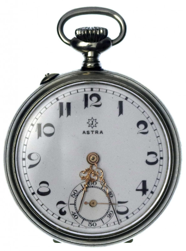 Uhren
Taschenuhren
Herrentaschenuhr "open face", JUNGHANS Astra, nach 1926. 48...