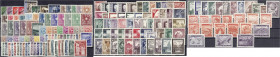 Ausland
Österreich
Jahrgang 1945-1947, drei komplette Jahrgänge bis auf Grazer-Aufdrucke (ohne Nr. 668-696), postfrische Erhaltung, Nr. 767-770 mit ...
