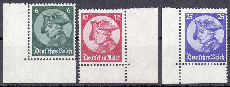 Deutschland
Deutsches Reich
Fridericus 1933, kompletter Satz in postfrischer E...