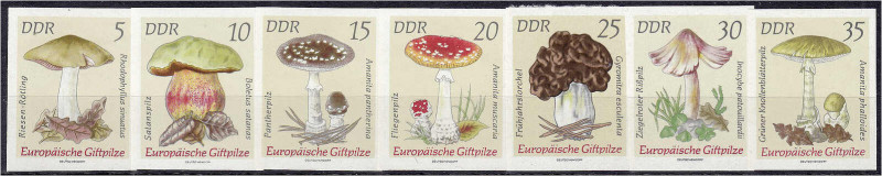 Deutschland
Deutsche Demokratische Republik
Europäische Giftpilze 1974, sieben...