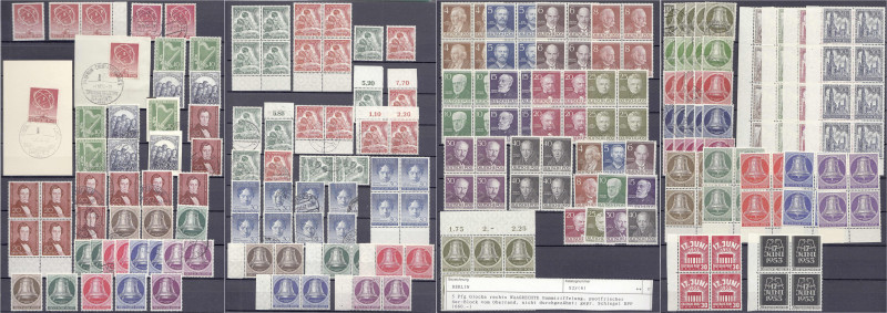 Lots und Sammlungen
Deutschland (alphabetisch)
Berlin 1950-1957 */**/gest.: Di...