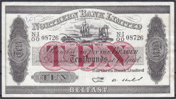 Ausland
Nordirland
Northern Bank Limited, 10 Pounds 1.10.1968. III, Graffiti. Pick 181d.