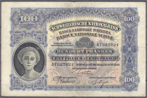 Ausland
Schweiz
100 Franken 16.9.1926. IV. Pick 35.b.