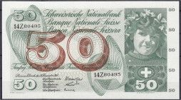 Ausland
Schweiz
50 Franken 21.12.1961. I. Pick 48b.