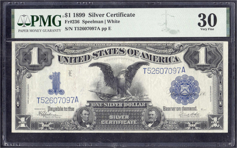 Ausland
Vereinigte Staaten von Amerika
1 Dollar Silber 1899. Seeadler. PMG Gra...