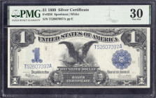 Ausland
Vereinigte Staaten von Amerika
1 Dollar Silber 1899. Seeadler. PMG Grading VF30. Pick 338c.