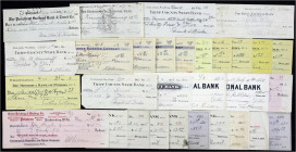 Ausland
Vereinigte Staaten von Amerika
Lots
30 spannende alte Schecks, u.a. aus dem Jahre 1888. Bitte besichtigen, vermutlich Fundgrube.