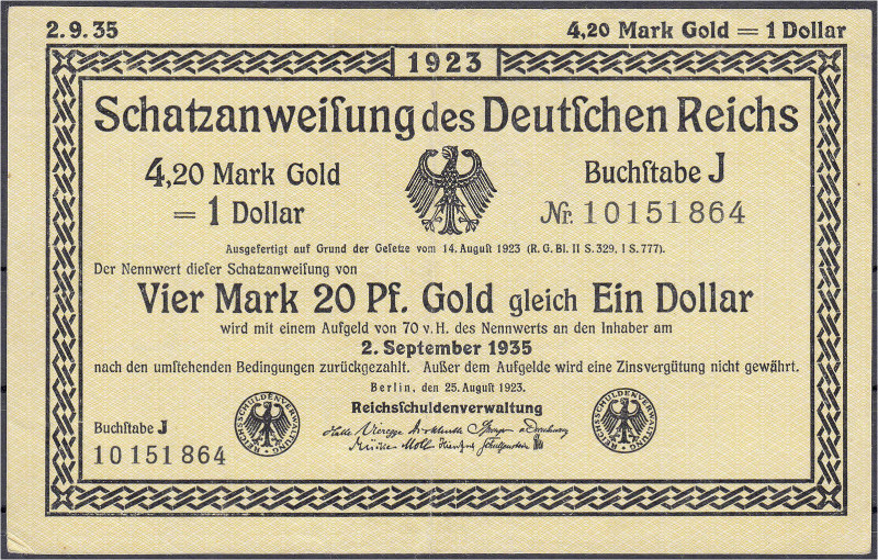 Die deutschen Banknoten ab 1871 nach Rosenberg
Deutsches Reich, 1871-1945
Ganz...