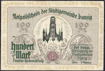 Die deutschen Banknoten ab 1871 nach Rosenberg
Deutsches Reich, 1871-1945
Deutsche Kolonien und Nebengebiete
100 Mark 31.10.1922. Wz. verschlungene...
