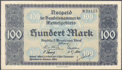 Die deutschen Banknoten ab 1871 nach Rosenberg
Deutsches Reich, 1871-1945
Memelgebiet, 1922
20 Notgeldscheine der Handelskammer, 22.2.1922. 4 X 1/2...