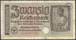Die deutschen Banknoten ab 1871 nach Rosenberg
Deutsches Reich, 1871-1945
Wehrmachts- und Besatzungsausgaben 2.Weltkrieg, 1939-1945
Reichskreditkas...