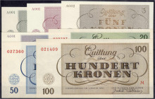 Die deutschen Banknoten ab 1871 nach Rosenberg
Deutsches Reich, 1871-1945
Wehrmachts- und Besatzungsausgaben 2.Weltkrieg, 1939-1945
KZ Theresiensta...