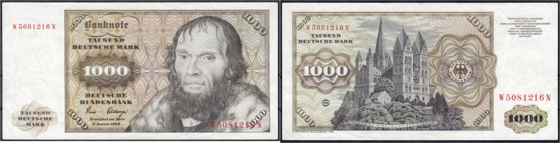 Die deutschen Banknoten ab 1871 nach Rosenberg
Westliche Besatzungszonen und BR...