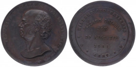 Kupfermedaille, 1899
Belgien. auf Jan Frans Willems (1798 - 1846), Schriftsteller.. 53,37g
vz