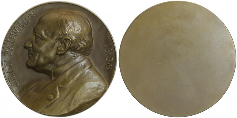 Bronzemedaille, 1936
Belgien. von Huygelen, auf Jean Pauwels, 18778 - 1940, Inst...