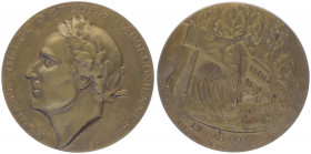Bronzemedaille, 1950
Belgien. von Liederke, auf die Gesellschaft der belgischen Schüler.. 76,52g
vz/stgl