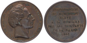 Bronzemedaille, 1860
Frankreich. auf V.C.L. de Jessaint.. 58,91g
vz