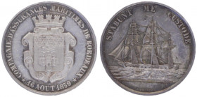 Silbermedaille, 1870
Frankreich. Seeversicherungsgesellschaft Bordeaux.. 19,78g
vz/stgl