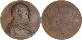 Bronzemedaille, 1892
Frankreich. auf den Mathematiker, Charles Hermite.. 1777,93g
vz