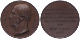 Kupfermedaille, o. Jahr
Frankreich. auf Andre Galle (1761 - 1844), Graveur von Münzen und Medaillen. 101,21g
stgl