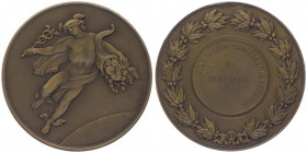 Bronzemedaille, o. Jahr
Frankreich. für Verdienste an Baudin verliehen.. 70,00g
ss/vz