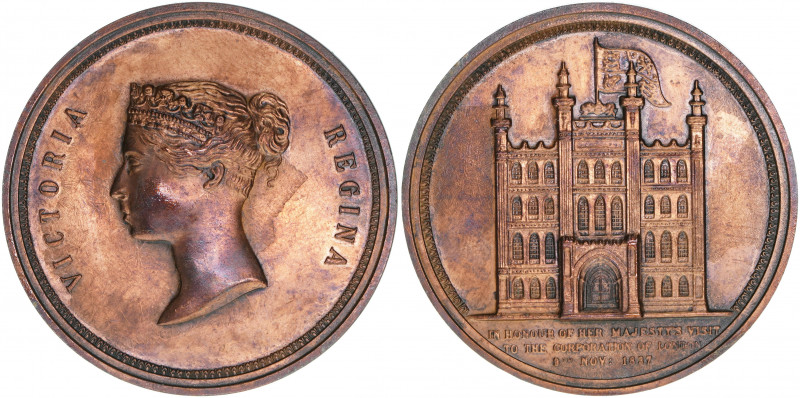 Kupfermedaille, 1837
Großbritanien - England. zu Ehren von Viktoria Anna.. 46,00...