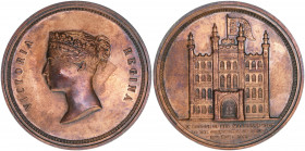 Kupfermedaille, 1837
Großbritanien - England. zu Ehren von Viktoria Anna.. 46,00g
vz