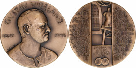 Bronzemedaille, 1979
Norwegen. auf Gustav Vigeland (1869 - 1943). 285,80g
stgl