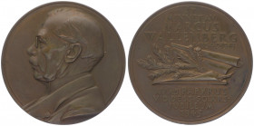Bronzemedaille, 1945
Schweden. auf Marcus Wallenberg (1864 - 1943), Diplomat.. 84,77g
vz/stgl