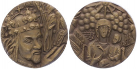 Bronzemedaille, 1978
Tschechoslowakei. auf Karl IV.. 164,71g
stgl