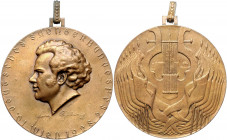 Bronzemedaille, 1928
auf das 10. Deutsche Sängerbundfest.. Wien
ss