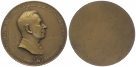 Bronzemedaille, 1929
auf Prof. Mac Callum, einseitig.. Wien
49,26g
stgl