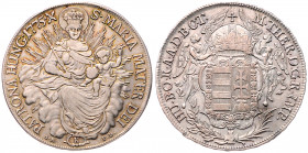 Maria Theresia 1740 - 1780
Madonnentaler, 1775 SK(K)PD. Kremnitz
27,97g
Fr. 1073, Her. 601, Eyp. 304/9.
vz