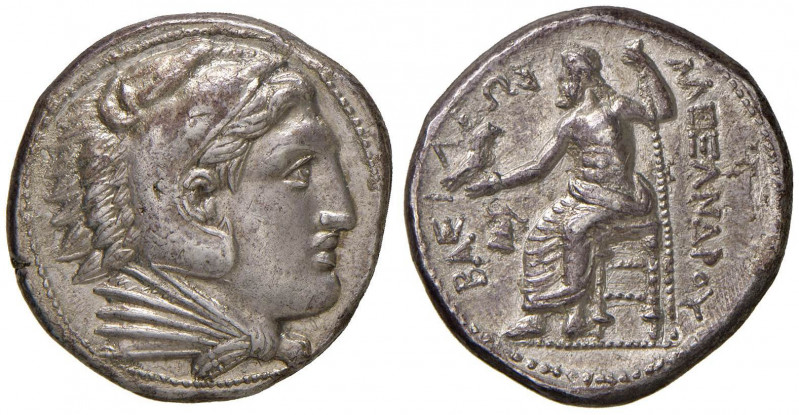 MACEDONIA Alessandro III (336-323) Tetradracma (Amfipoli) busto a d. - R/ Giove ...