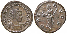 Massimiano (286-305) Antoniniano (Lugdunum) Testa radiata a d. - R/ La Pace stante a s. - RIC 399 AE (g 3,75)
SPL