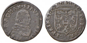 CORREGGIO Siro (1605-1630) 3 Soldi - MIR 201 CU (g 1,52) Frattura del tondello
MB+