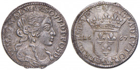 FOSDINOVO Maria Maddalena Centurioni Malaspina (1667-1669) Luigino 1667 - MIR 46 AG (g 1,94)
BB+