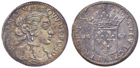 FOSDINOVO Maria Maddalena Centurioni Malaspina (1667-1669) Luigino 1667 - MIR 46 AG (g 1,99)
BB/BB+