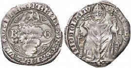 MILANO Galeazzo II e Bernabò Visconti (1355-1378) Pegione - Biaggi 1457 AG (g 2,45)
BB+