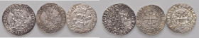NAPOLI Roberto d’Angiò (1309-1343) Gigliato - MIR 28 AG Lotto di tre esemplari come da foto
BB-SPL