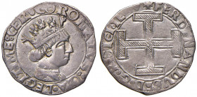 NAPOLI Ferdinando I d’Aragona (1458-1494) Coronato - MIR 68/6 AG (g 3,92)
SPL